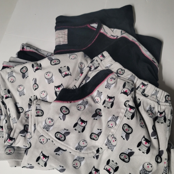 Cuddl Duds Fleece Pajama Set - Picture 2 of 4